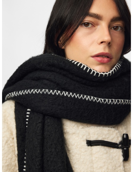 Echarpe Black PCPYRON PIECES - 5 | ACCESSORI